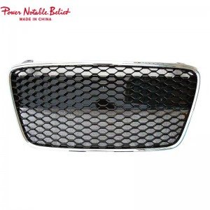 R8 front grille for Audi R8 2007-2013 RS style mesh front bumper hood grill