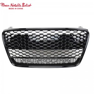 ក្រឡាចត្រង្គមុខ R8 សម្រាប់ Audi R8 2007-2013 RS style mesh front hood grill