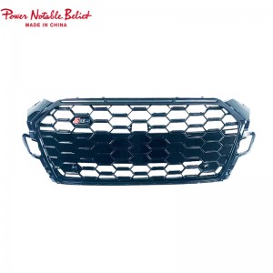 RS5 Front Bumper Grille No Audi A5 S5 B9PA Hood Front Bumper Grill