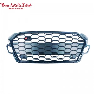 Grille Tuairteora Tosaigh RS5 Do Audi A5 S5 B9PA Hood Front Bumper Grill