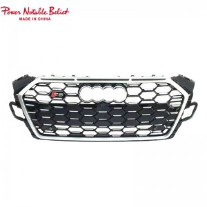 RS5 Front Bumper Grille Ho an'ny Audi A5 S5 B9PA Hood Front Bumper Grill