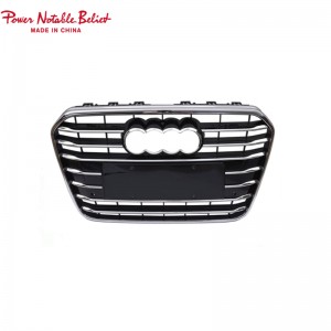 RS6 Front grill for Audi A6 S6 C7 centre honeycomb grille