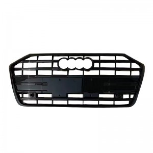 RS6 front bumper grille para sa audi A6 A6L S6 C8 honeycomb grill