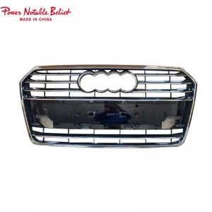 RS7 auto front grille para sa Audi A7 S7 C7.5 ABS material honeycomb car grill