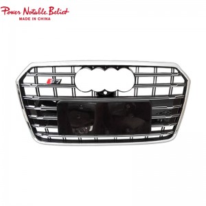 RS7 Auto Front Grille fir Audi A7 S7 C7.5 ABS Material Hunneg Auto Grill
