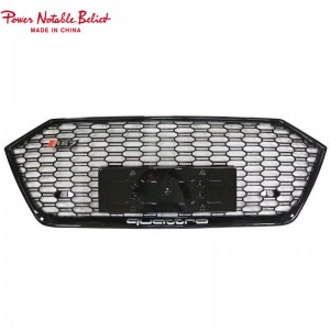 RS7 hood grill for Audi A7 S7 C8 with ACC front bumper center grill