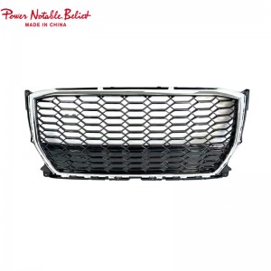 RSQ2 SQ2 grille for Audi Q2 Q2L center honeycomb grill 2021-2024