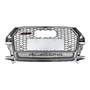 RSQ3 SQ3 ABS calandra auto per Audi Q3 2016-2019 radiatore grille nid d'ape griglia di paraurti anteriore