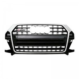 I-RSQ3 SQ3 ABS auto grille ye-Audi Q3 2016-2019 radiator honeycomb grills front bumper grill