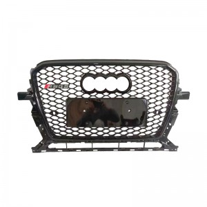 RSQ5 SQ5 honeycomb grills for Audi Q5 SQ5 B8.5 front bumper grille 2013-2018