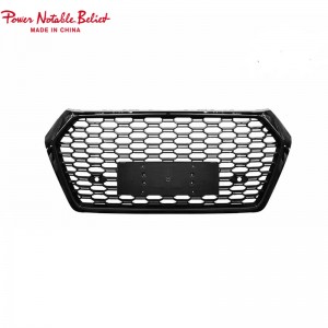 RSQ5 SQ5 style grill para sa Audi Q5 SQ5 B9 honeycomb front grille