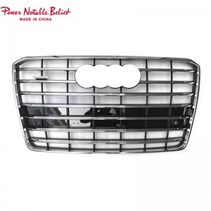 W12 S8 RS8 front grille ho an'ny Audi A8 A8L S8 D4 PA afovoan-tantely grille