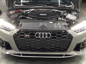 RS5 Front Bumper Grill For Audi A5 S5 B9PA Hood Front Bumper Grill