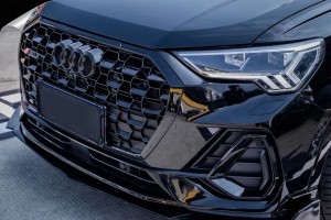 RSQ3 SQ3 styl grille foar Audi Q3 SQ3 honeycomb front grill 2020-2023