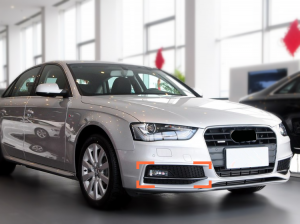 Audi Sumuvalon säleikkö s4 b8.5 Sline auton sumukennosäleikkö 13-16