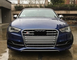 RS3 style bodikit para sa Audi A3 S3 8V Bumper With grill front lip