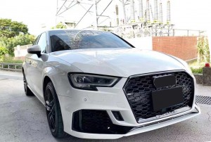 bodikits RS3 For Audi A3 S3 8V.5 front bumper with grill
