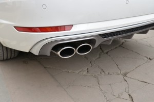 Audi A5 rear diffuer pipe modify to S5 style RS5 b9 2017-2019