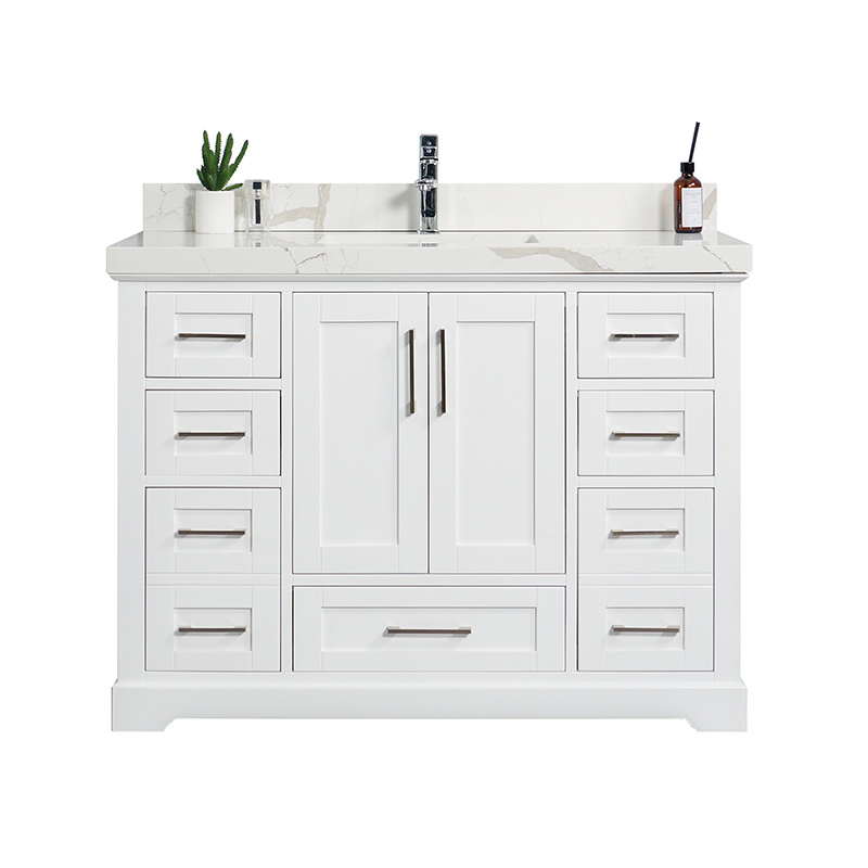 42inch White Shaker Cabinet Cupc Certified Sink Featured Image