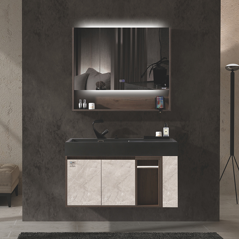 Modern-Bathroom-Cabinet-With-Wood-Grain-Color-,Waterproof1