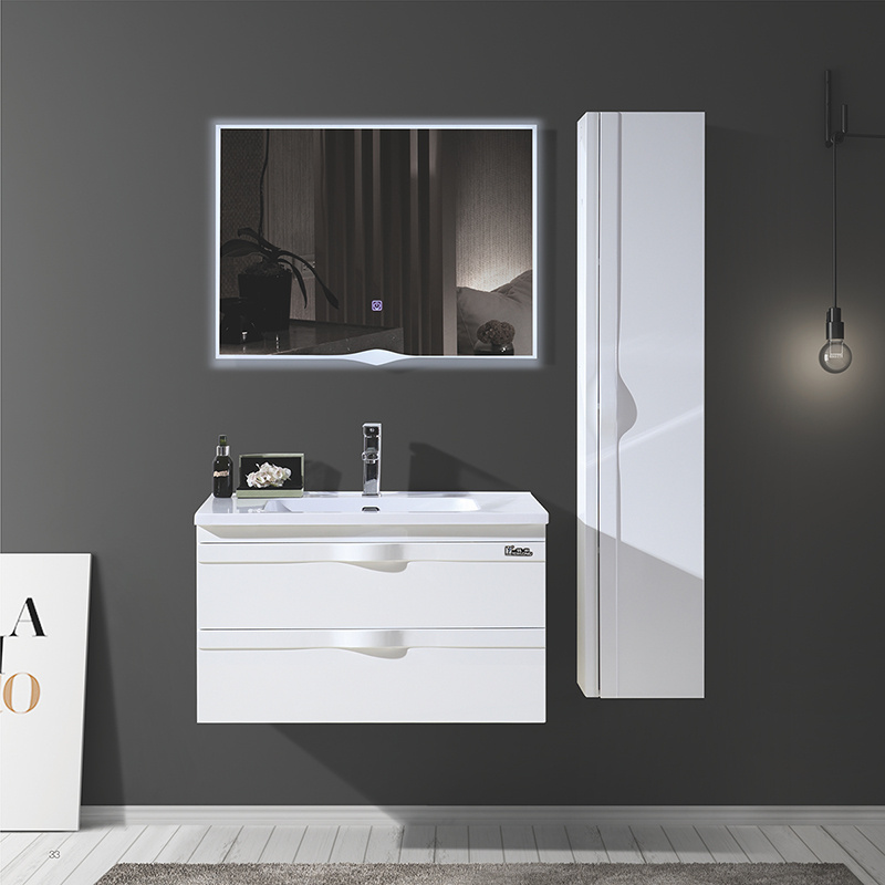 White Modern Pvc Bathroom Cabinet And Large Storag1