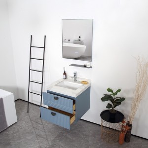 Hangzhou Waterproof cabinet , Led Mirror Bathroom Vanities