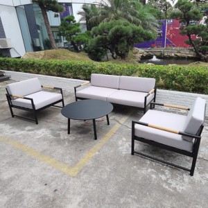 Outdoor Patio Furniture Sets, White Metal Conversation Set