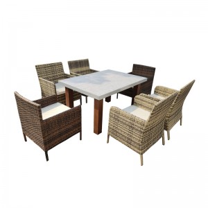 Outdoor Patio Dining Set, Garden Dining Set, Stackable Chairs