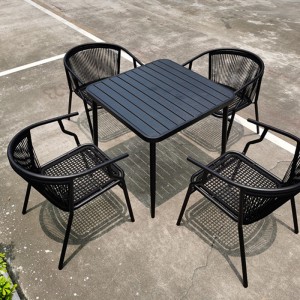 Outdoor Patio Dining Set, Outdoor Metal Dining Table Set