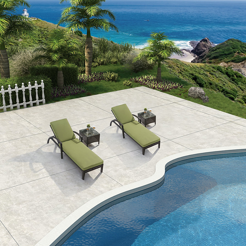 Patio Chaise Lounge Chair Сет за градина, внатрешен двор, балкон, плажа