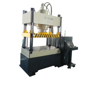 4 pole sheet metal Digital Display Single vertical press machine with movable table