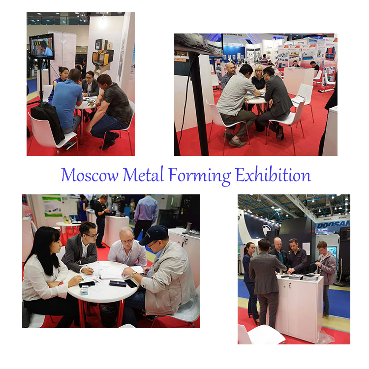 Yihui virausgesot zu Moskau Metal Formatioun Ausstellung