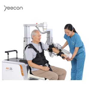 arm rehabilitation robot hospital medical rehab device upper limbs assessment training equipment with VR games exoskeleton arm