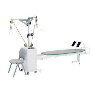 Traction Table Warmth heating system neck pain relief products Cervical Lumbar chiropractor traction table