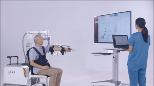 VR games exoskeleton arm physical rehabilitation ability rehabilitation equipment