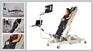 Full Automatic Tilt Table for Post-Stroke Recovery with Standing, Stepping and Walking Exercise