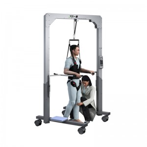 gait rehabilitation စက်ရုပ် gait trainer နိမ့်ဆုံးအစွန်ဆုံး ပြန်လည်ထူထောင်ရေး ကိရိယာ တုတ်ကောက်