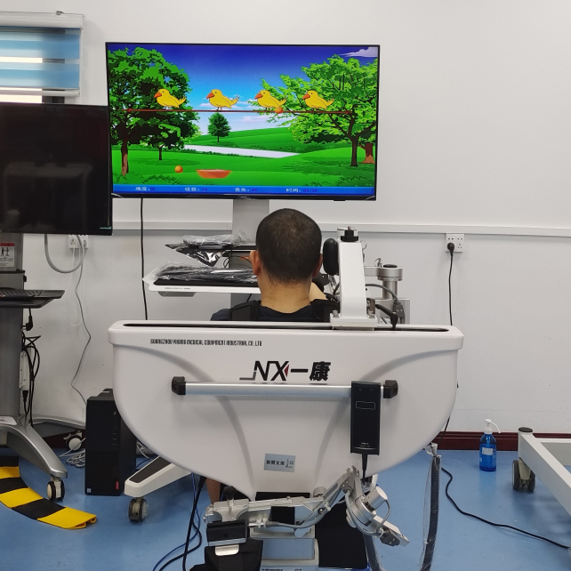 Yuqori oyoq-qo'llarni reabilitatsiya qilish robotidan klinik foydalanish nima?