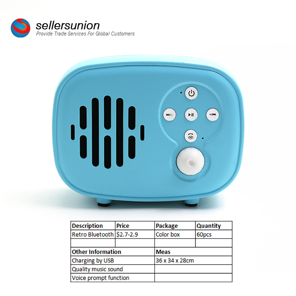 Portable Bluetooth Speaker with Microphone & FM Radio Customized Bluetooth Featured Image
