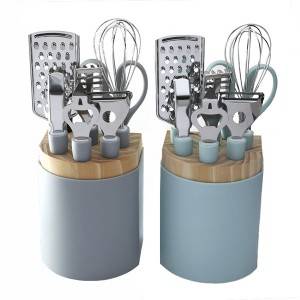 China Wholesale kitchen accessories stainless steel kitchen tools set