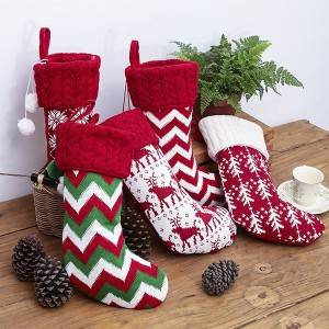 Різдвяні прикраси Шкарпетки Панчохи Китай Оптом