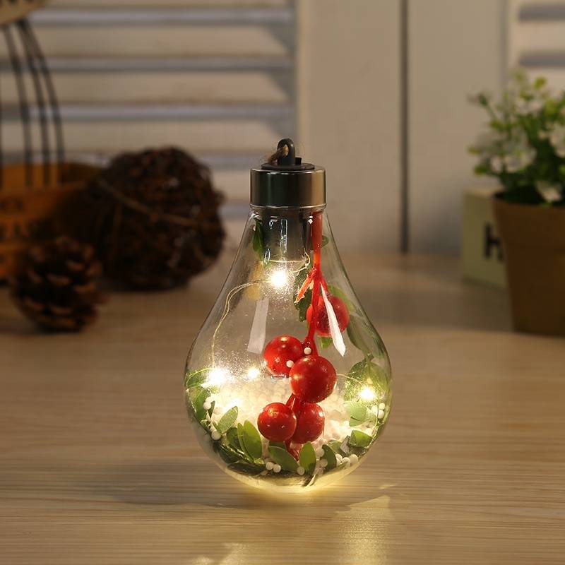 Special Price for Mercancia en Yiwu - Light Bulb Baubles Ornament Christmas Ball Wholesale – Sellers Union