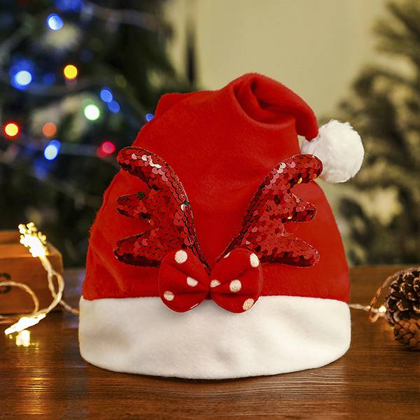 Discountable price Buying Service Provider China - Christmas Hat Embroidered Antlers Adults Children Santa Hat Wholesale – Sellers Union