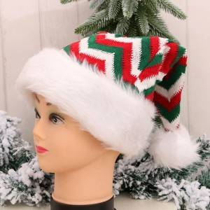 Commercio all'ingrosso del cappello di Natale della decorazione del baby shower della rivelazione del genere adulto del cappello da Babbo Natale
