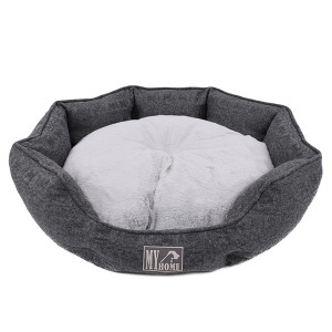 Veleprodaja kreveta za pse šesterokutnog oblika od plišane tkanine