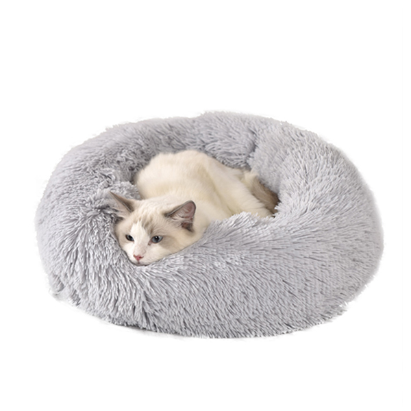 2017 High quality Best Purchase Agent In China - Washable Cute Soft Plush Donut Round Comfy Pet Cat Dog Sofa Bed – Sellers Union