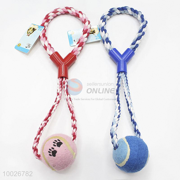 OEM China Toys Market - Ball Cotton Rope Pet Toys Dog Cleaning Teeth Pet Chew Toy – Sellers Union