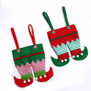 Santa Christmas Decorations Candy bag Gift Bag Wholesale