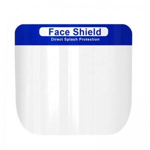 Face Safety Protective Face Shield Anti Splash Transparent Flip Up Elastic Full Face Cover Dust-proof Outdoor Plastic Shield