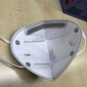 KN95 Face Mask with Breathing Valve Disposable 4ply Air Filter Masks Dust PM 2.5 CE FDA FFP2 Face Masks